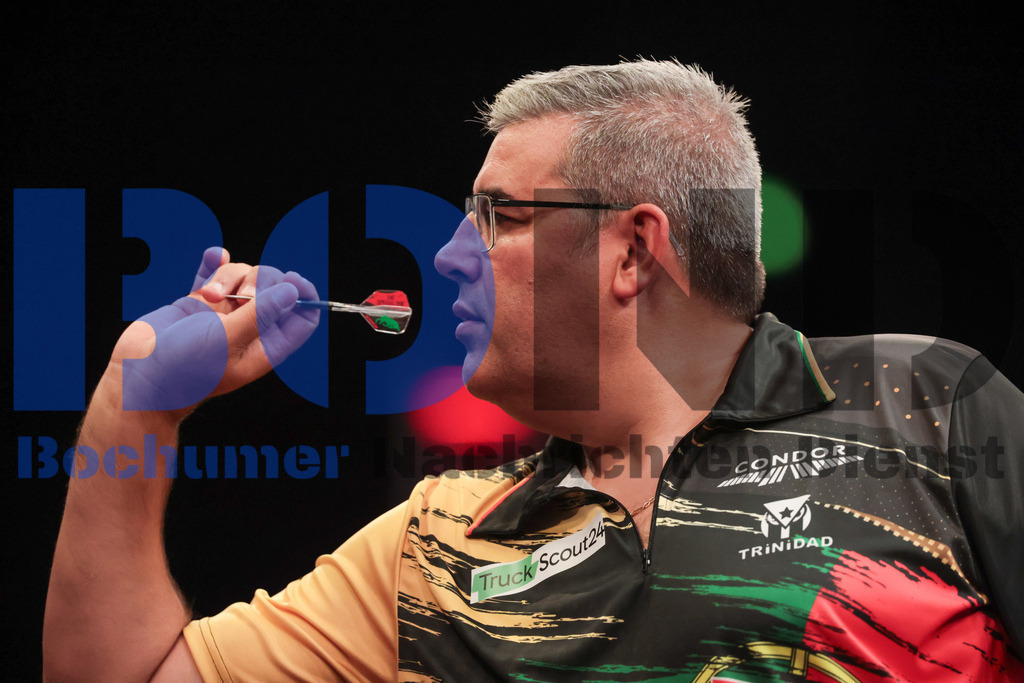  28.10.2023 - 
 | Sebastian Sendlak / Bochumer Nachrichtendienst (BOND) - PDC European Darts Championship: Achtelfinale - Realisiert mit Pictrs.com