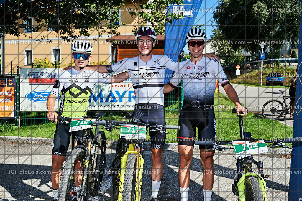 DS_9159_GRANITBEISSER_Small_Eder-Enzenhofer-Mayrhofer | (C)FotoLois.com, Alois Spandl, 28. GRANITBEISSER Mountainbike-Marathon in St. Georgen am Walde, Sa 3. Sept. 2022.