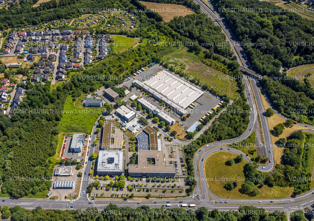 Dortmund220705798 | Luftbild, Gewerbegebiet Revierstraße, Deutsche Post Briefzentrum, Mitsubishi Electric Europe, Kirchlinde, Dortmund, Ruhrgebiet, Nordrhein-Westfalen, Deutschland