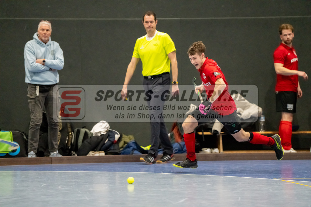 HK_20250201_102159 | 2. Bundesliga Halle Herren Düsseldorfer HC - Club Raffelberg am 1.2.2025 Halle am Seestern, Düsseldorf ,