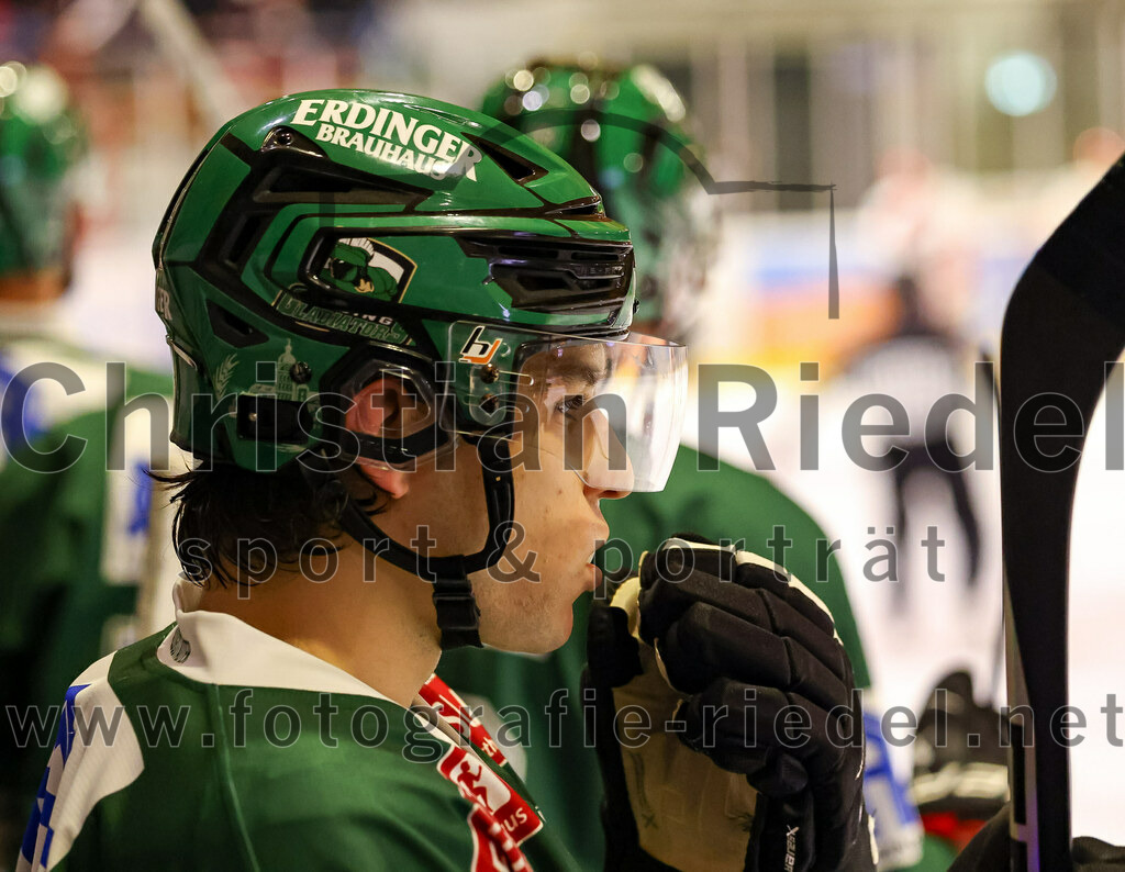 2023-10-20_058_TSV_Erding_gegen_EHC_Klostersee | Erding, Deutschland, 20.10.2023:.Eishockey, Bayernliga Vorrunde 2023 / 2024, 2. Spieltag, TSV Erding gegen EHC Klostersee, Endergebnis: 7:2..Foto: Christian Riedel / fotografie-riedel.net