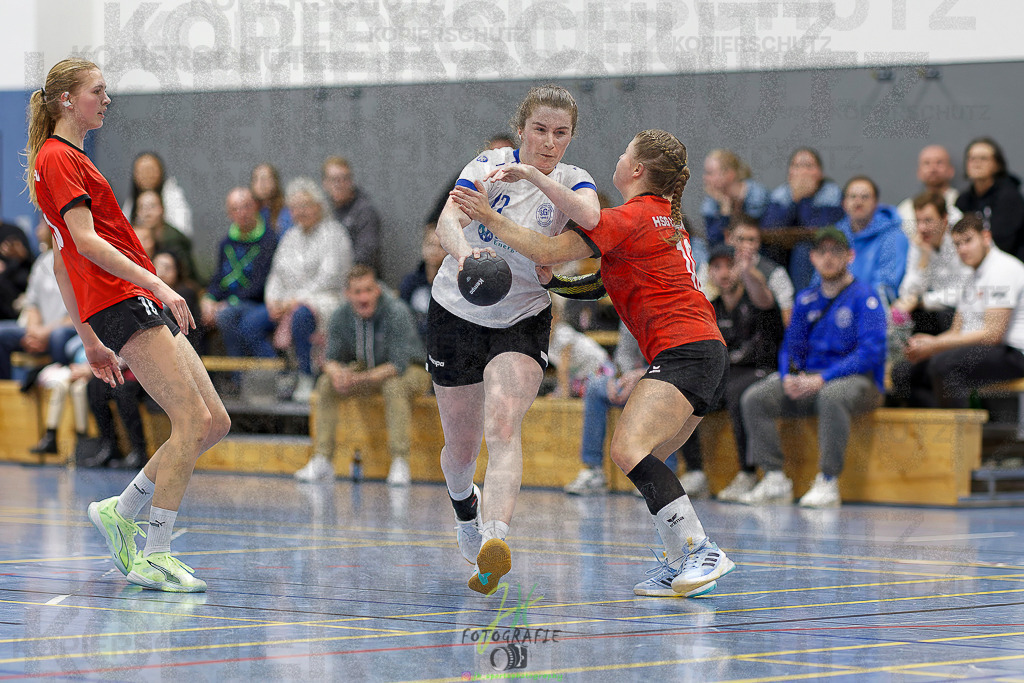 Frauen 2. Bezirksklasse; SG Rechtenbach - HSG Linden II | Frauen 2. Bezirksklasse; SG Rechtenbach - HSG Linden II am 16.11.2025 in Rechtenbach (Sporthalle Rechtenbach)Photo © 2025 - Jörg Heinrich - Realisiert mit Pictrs.com