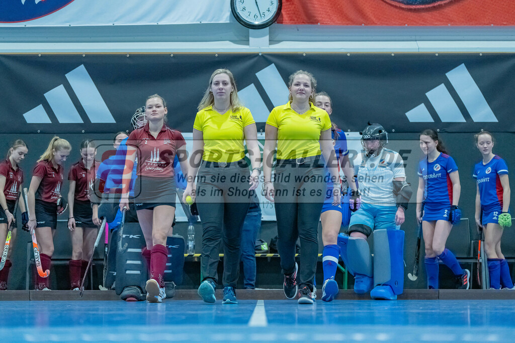 HK_20240303_109005 | Spiel um Platz 7 Deutsche Meisterschaft WU16 am 3.3.2024 Halle DHC, Düsseldorf ,