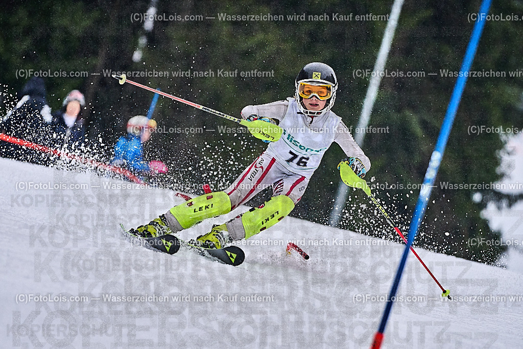 _ALP7751_KinderVergleich-SL_Semmering_Scheiblechner Florian | NÖ LandesKinderRennen + Raiffeisen Wiener Alpen KinderCup, SLALOM am Semmering/Südhang, So 25. Jänner 2026.