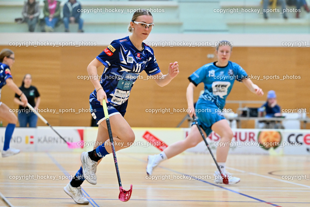 VSV Unihockey Damen vs. FCB München | #11 Patricia Achernig VSV Unihockey, VSV Unihockey Damen vs. FCB München, VSV Unihockey Damen vs. FCB München am 24.01.2026 in Villach (Ballspielhalle St. Martin), Austria, (Photo by Bernd Stefan)