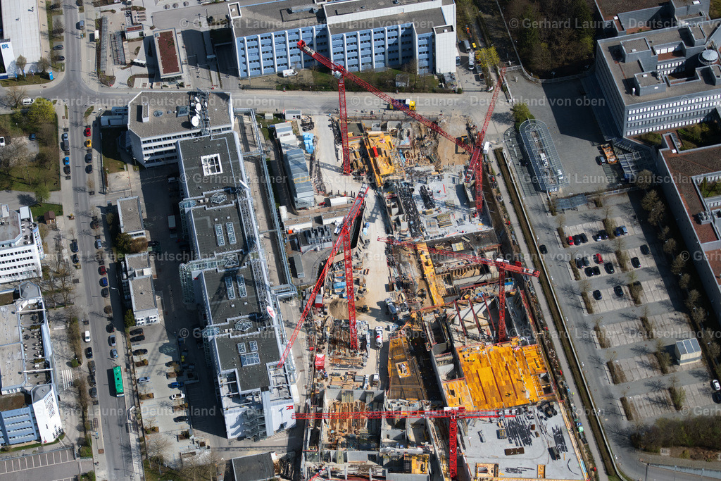 4022013 | Baustelle am S-Bahnhof Unterföhring, München