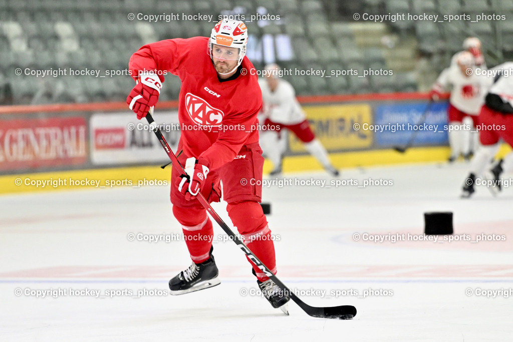 EC KAC Trainingsstart | Jordan Murray, EC KAC Neuzugang, EC KAC Trainingsstart, EC KAC Trainingsstart am 06.08.2025 in Klagenfurt (Heidi Horten Eishalle ), Austria, (Photo by Bernd Stefan)