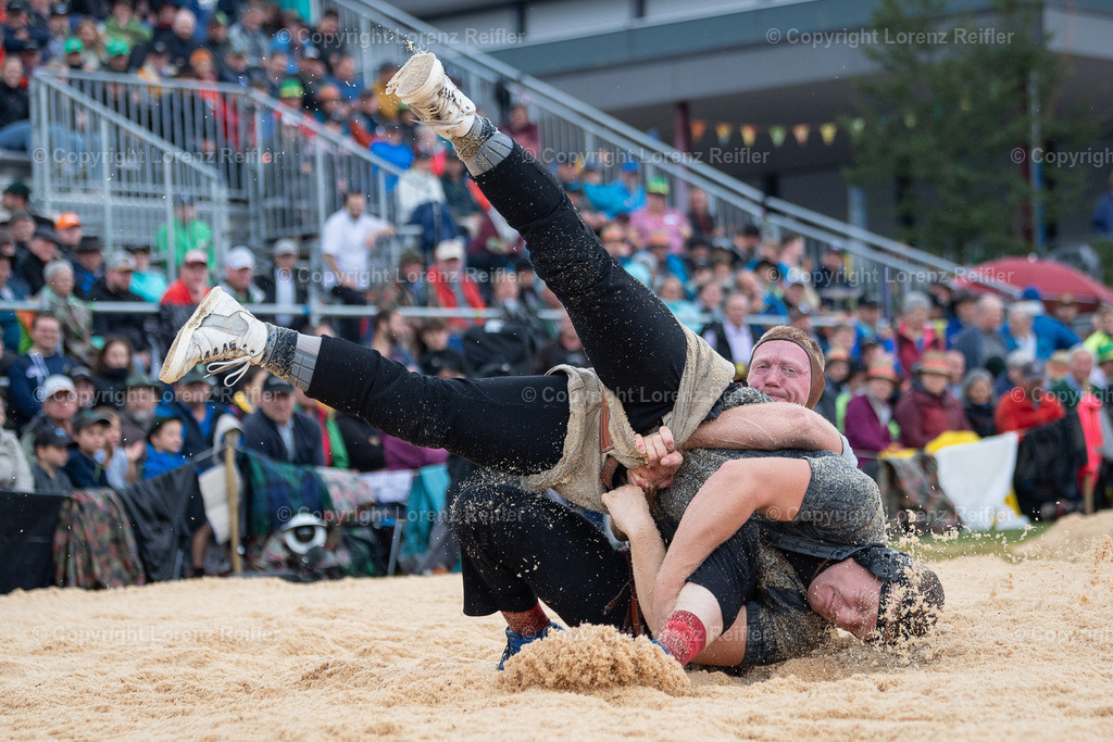 Schwingen -  Appenzeller Kantonal Schwingfest 2024 | Hundwil, 7.7.24, Schwingen - Appenzeller Kantonal Schwingfest.