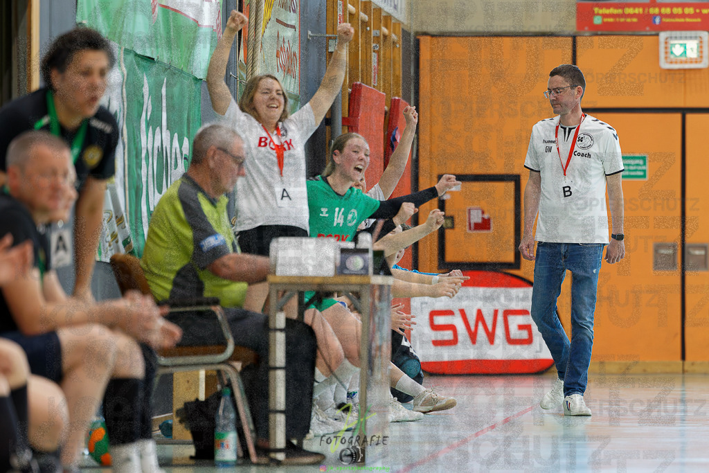 Quali-Turnier JBL wJA; HC Rödertal - HSG Kleenhein/Langgöns | Quali-Turnier JBL wJA; HC Rödertal - HSG Kleenhein/Langgöns am 31.05.2025 in Oberkleen (Weidig-Halle)Photo © 2025 - Jörg Heinrich - Realisiert mit Pictrs.com