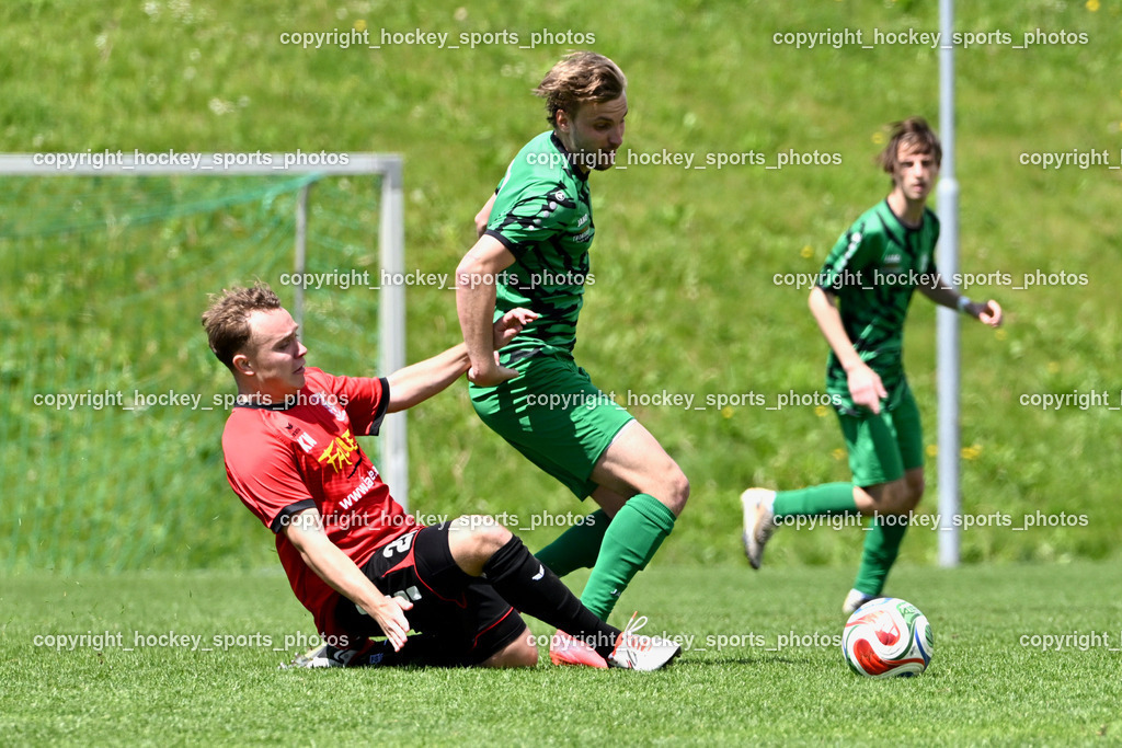 SC Landskron vs. SV Falle Maria Gail | #20 Florian Uggowitzer SV Maria Gail, #11 Sebastian Bauer SC Landskron, SC Landskron vs. SV Falle Maria Gail, SC Landskron vs. SV Falle Maria Gail am 17.05.2026 in Villach (Sportanlage Landskron), Austria, (Photo by Bernd Stefan)