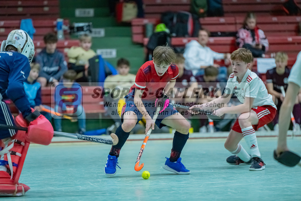 HK_20240225_108579 | Spiel um Platz 5 Deutsche Meisterschaft MU14 am 25.2.2024 Halle RW Köln, Köln ,