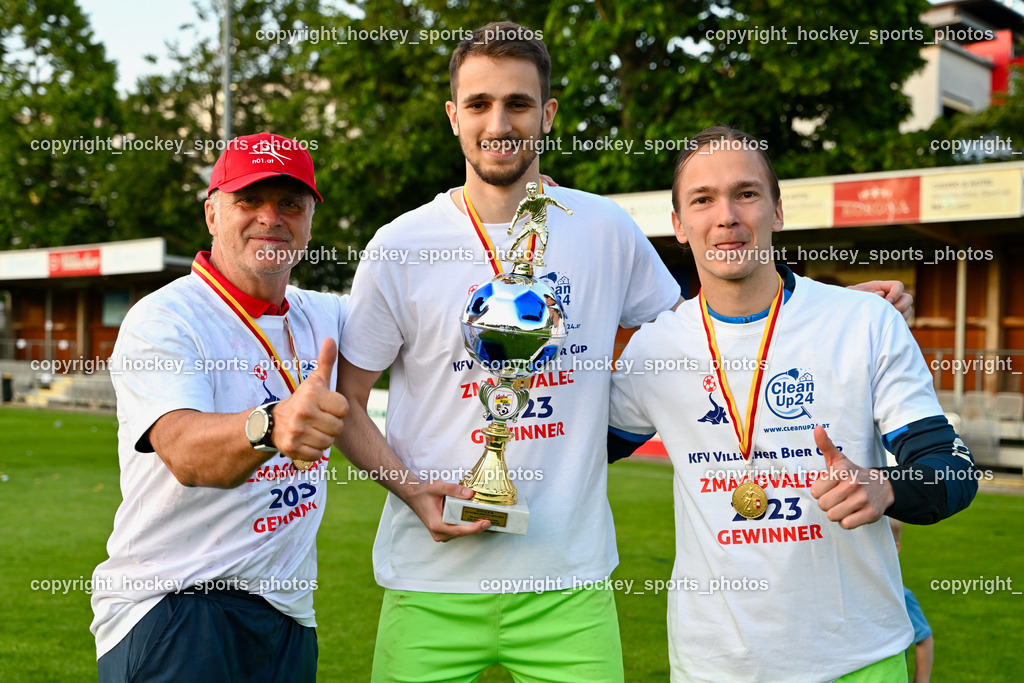 Villacher Bier Cup 2022/23 Siegerehrung SAK vs. SV Dellach Gail 17.6.2023 | hockey sports photos, Pressefotos, Sportfotos, hockey247, win 2day icehockeyleague, Handball Austria, Floorball Austria, ÖVV, Kärntner Eishockeyverband, KEHV, KFV, Kärntner Fussballverband, Österreichischer Volleyballverband, Alps Hockey League, ÖFB, 