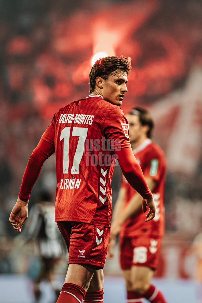 Fußball | Männer | Saison 2025/2026  | Fußball-Bundesliga | 30. Spieltag | FC St. Pauli vs. 1. FC Köln | 17.04.2026 | Alessio Castro-Montes (#17, 1. FC Köln)