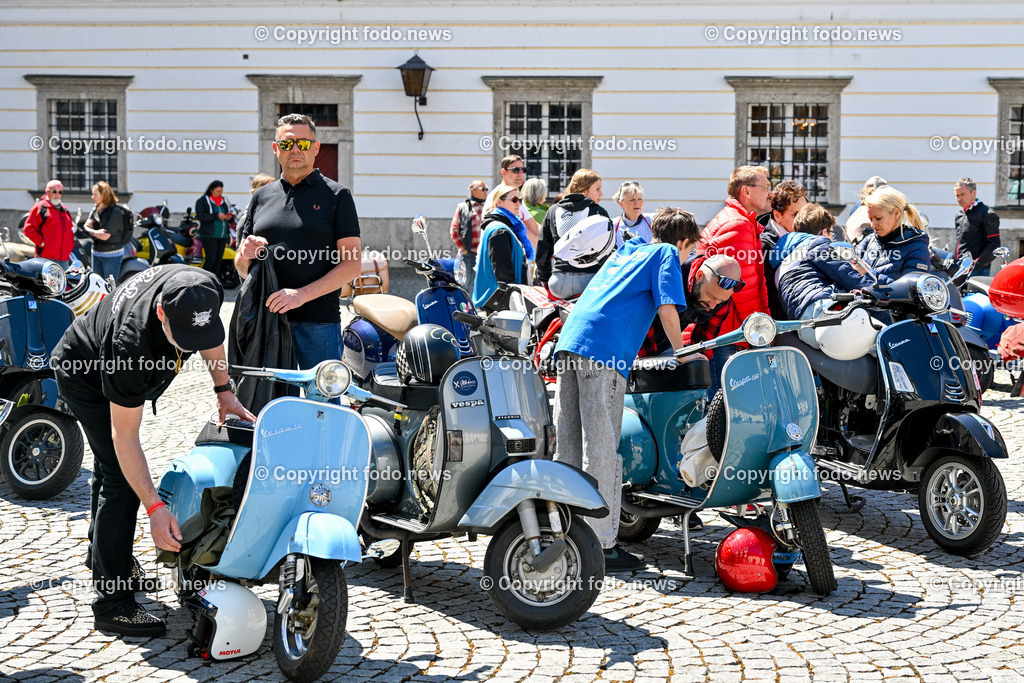 Lets Vespa togehter 2025_ Vespatreffen Neuhofen_ 27.04.2025-240 | 27.04.2025, Neuhofen, Kremsmuenster, AUT, Lets Vespa togehter 2025, Vespatreffen, im Bild Teilnehmer Vespatreffen, Motorsport Stadler©Copyright: Harald Dostal / fodo.media   Alle Bilder honorarfrei