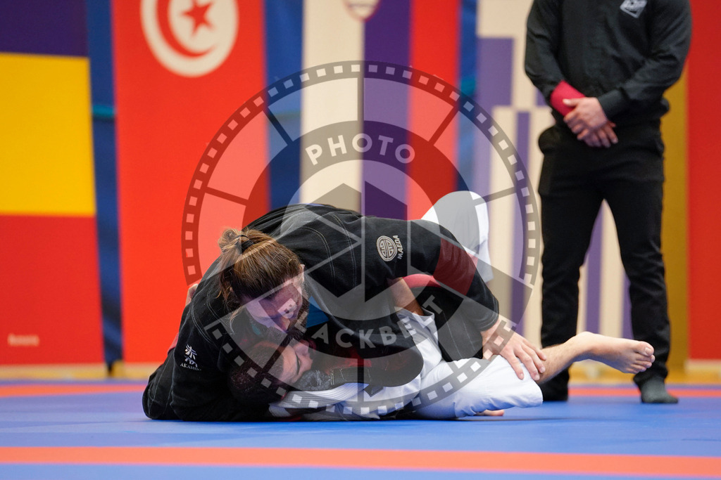20240203PBB05795 | Fighters compete during the Brazilian Jiu-Jitsu Championship of the AJP Tour in Maintal by Frankfurt am Main, Germany, on February 2, 2024.