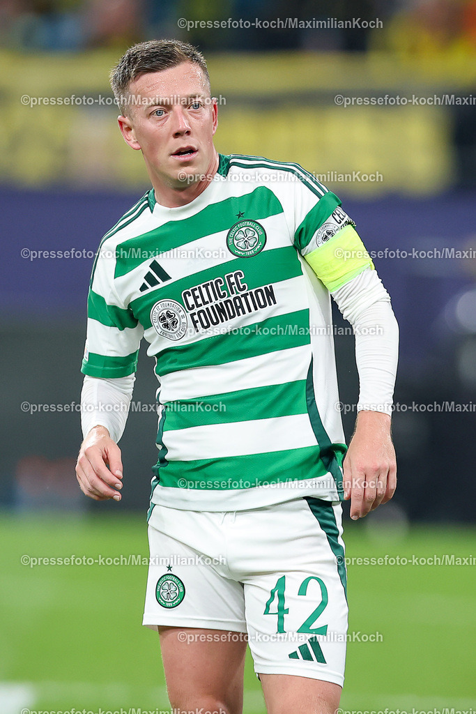 BVB01102402207 | 01.10.2024, Fußball, UEFA Champions League, Borussia Dortmund - Celtic Glasgow, 2. Spieltag, Signal Iduna Park, Saison 2024 2025: Callum McGregor Celtic #42)