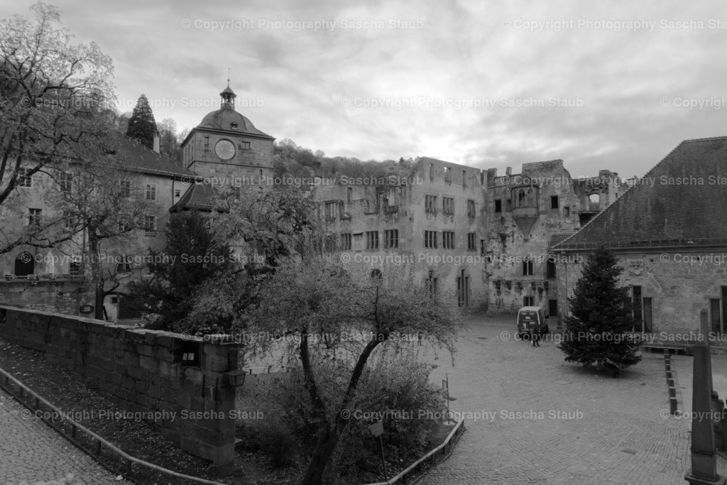 Heidelbergerschloss - schwarz-weiss | Willkommen im Shop von Photography Sascha Staub. Hier findest du alle Fotos und Medieninhalten von Sascha Staub. In diesem Shop kannst du Lizenzen zu den Fotos, Drucke und Gutscheine für den Shop erwerben.  - Realisiert mit Pictrs.com