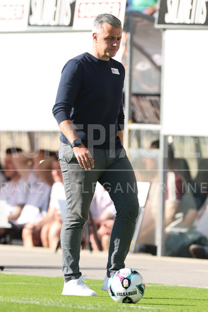 Grazer AK 1902 vs WSG Tirol – Austrian Bundesliga | Graz, Austria, 02.MAY.26 - SOCCER - ADMIRAL Bundesliga, Qualification Group, Grazer AK 1902 vs WSG Tirol. The image shows head coach Philipp Semlic (WSG Tirol).
