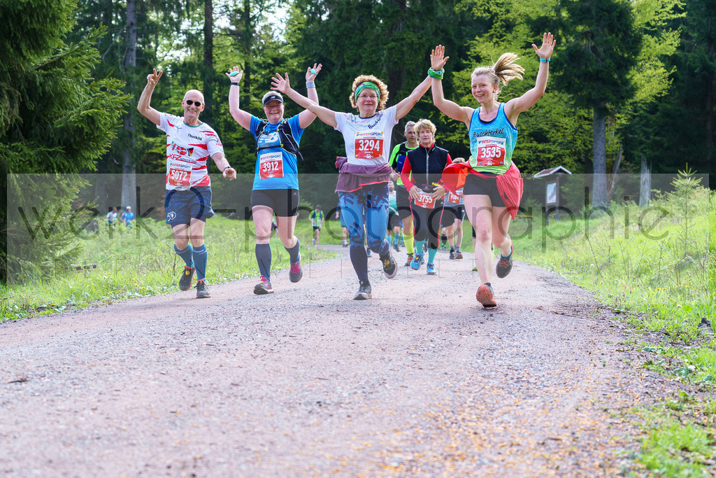 Rennsteiglauf 2023 | Rennsteiglauf 2023 am 12. Mai 2023 - Marathon-Strecke Neuhaus/Rwg. - Schmiedefeld