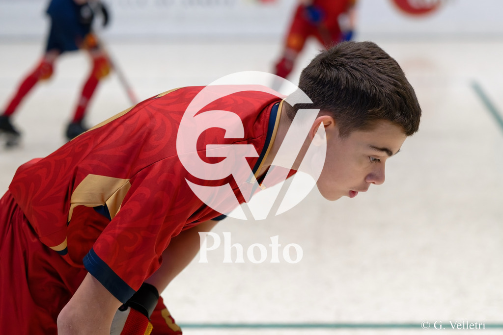 U17  - Geneve RHC B v Geneve RHC A  |  during the U17  match between Geneve RHC B and Geneve RHC A  at Centre sportif de la queue d'arve in Geneve, Switzerland