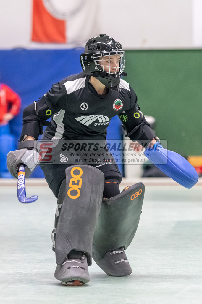 SFE_20221218_0039 | 1. Bundesliga Hockey Damen Rot-Weiss Köln - Crefelder HTCa am 18.12.2022 in Köln (KTHC Stadion Rot-Weiss Köln Tennis and Hockey Club), Photo: Stephan Fehrmann 2022 (Sports-Gallery),Jana Gillessen Torfrau ( Crefelder HTC #2 )