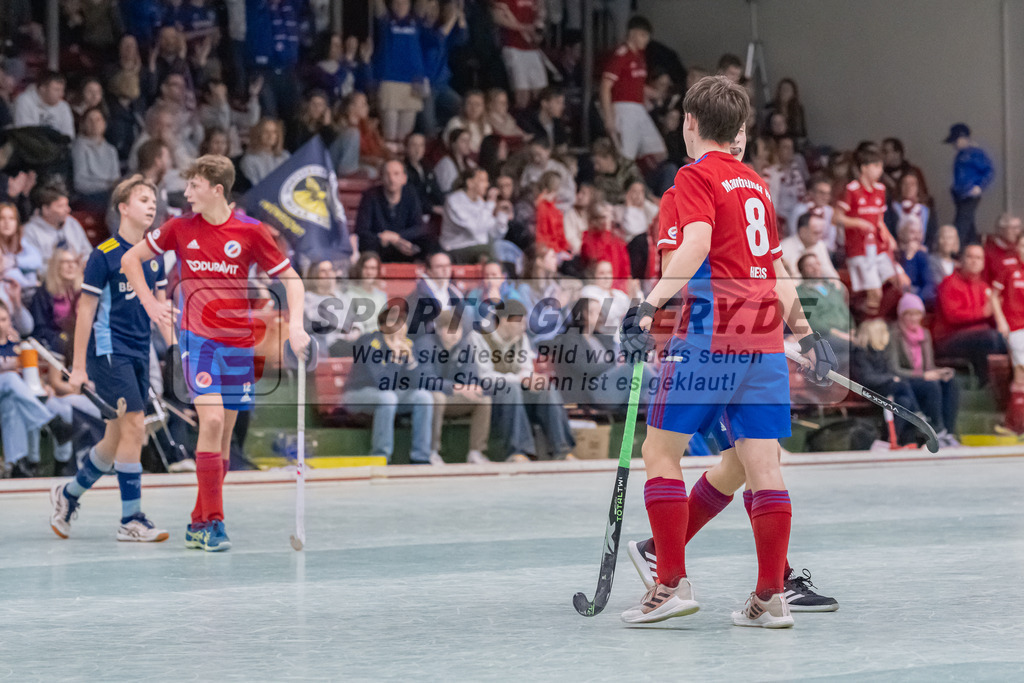 HK_20230304_105852 | Deutsche Meisterschaft MU16 Zehlend. Wespen - Mannheimer HC am 4.3.2023 RWK, Köln ,