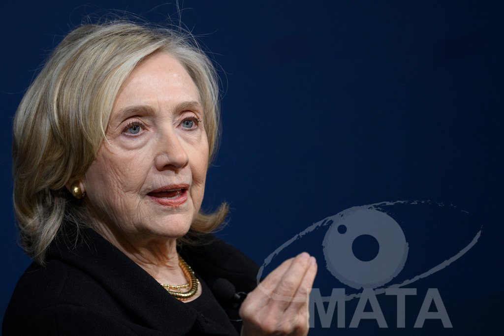 _DWA3915 | Die US-Politikerin Hillary Clinton auf der Veranstaltung Bridging Scholarship and Statecraft im Rahmen der Münchner Sicherheitskonferenz 2026. München, 13.02.2026 Bayern Deutschland  - Realisiert mit Pictrs.com