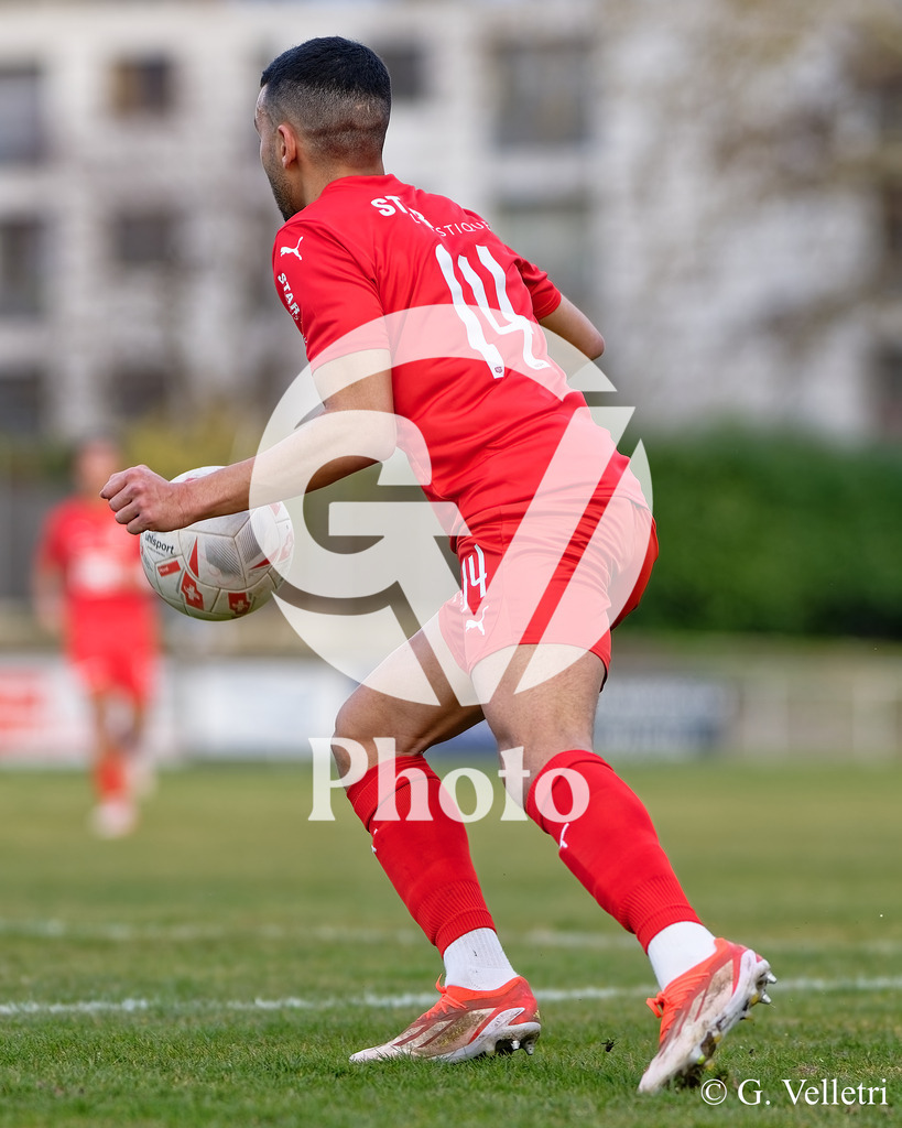 1ème ligue - CS Chenois v FC Coffrane | during the 1ème ligue game between CS Chenois and FC Coffrane at Stade des Trois Chenes in Geneva, Switzerland