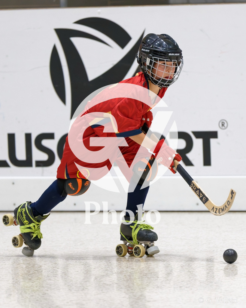 U13  - Geneve RHC v HC Munsingen W  |  during the U13  match between Geneve RHC and HC Munsingen W  at Centre sportif de la queue d'arve in Geneve, Switzerland