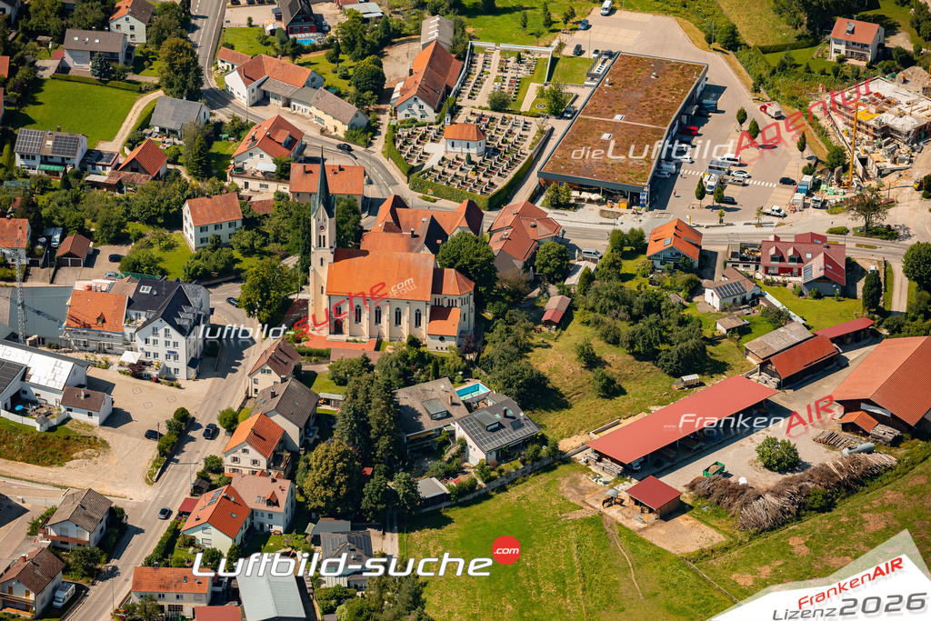 Das Luftbild zeigt :  Ried - Die Luftaufnahme wurde 2024 vom UL-Flugzeug aus erstellt ( keine Drohne ) - Hochauflösende Luftaufnahme - Für grossformatige Ausdrucke geeignet. Die Geschenkidee !Mit Lizenz und Bildrechte bestellbar