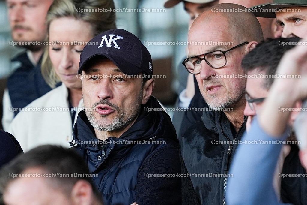 xYDR09052501047 | 09.05.2025, xydrx, Fußball, Borussia Dortmund II - VFB Stuttgart II, 3.Liga, Stadion Rote Erde, Saison 2024 2025: Niko Kovac beim Spiel der U23 DFB regulations prohibit any use of photographs as image sequences and or quasi-video.