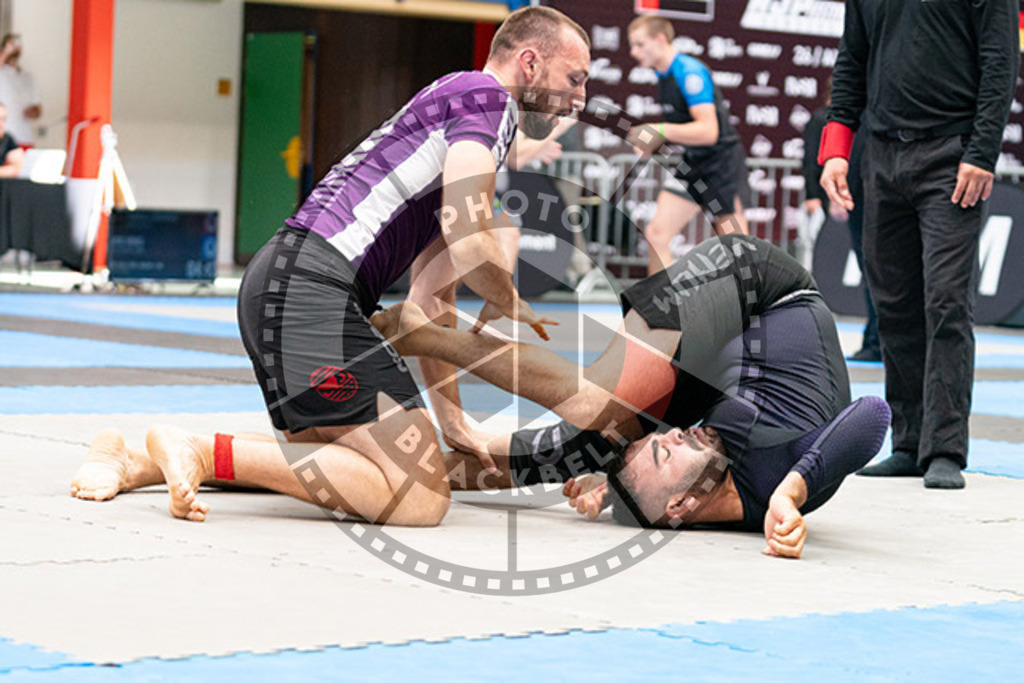 20230826PBB54164 | Fighters compete during the AJP INTLPRO BJJ and grappling competition in Hamburg, Germany, on August 26 2023.