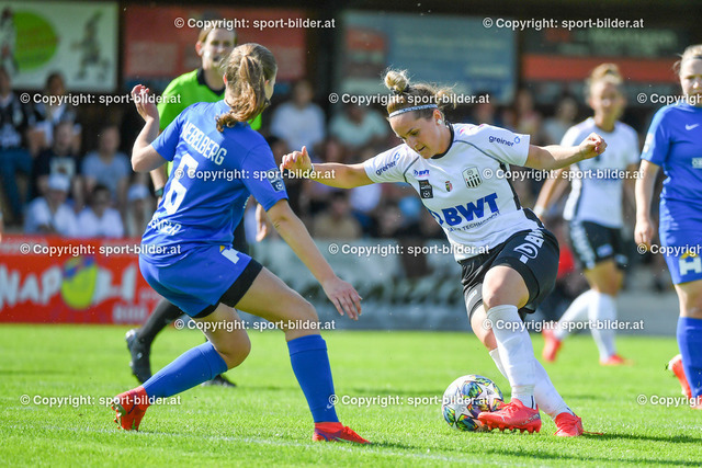 AUT, OOE Ladies Cup Finale, LASK Frauen vs Union Nebelberg | 11.06.2022, Sportplatz St.Oswald b. Freistadt, AUT, OOE Ladies Cup Finale, LASK Frauen vs Union Nebelberg, im Bild Julia Duernberger (Lask) vs Carina Hoeglinger (Nebelberg)



// OOE Ladies Cup Final Match, LASK Frauen vs Union Nebelberg in St. Oswald b. Freistadt, Austria on 2022/06/11
