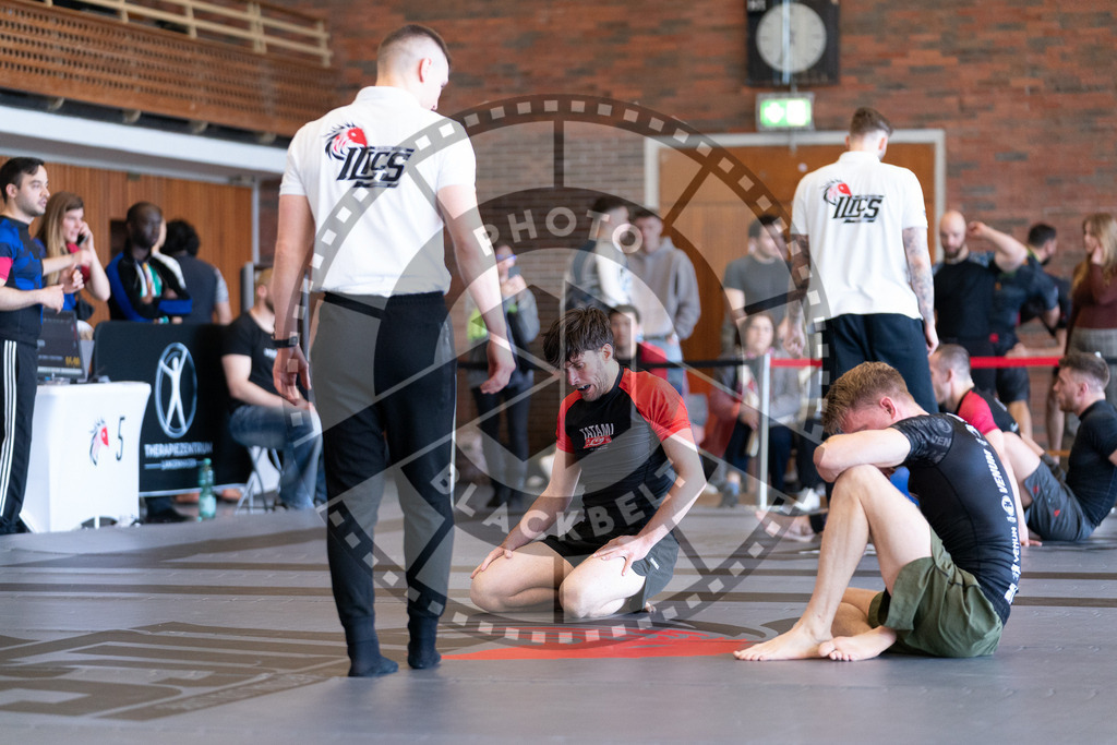 20250329PBB1461 | Fighters compete during the International Luta Livre (ILLCS) Germany IX Spring 2025 Competition spring on March 29, 2025 in Hannover, Germany.© Chiara Dazi