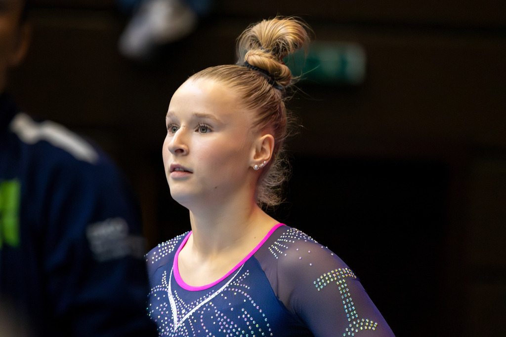 Deutsche Turnliga DTL (Bundesliga) der Frauen, 3. Wettkampftag 2025 in Ketsch***Bild: Silja Stöhr (TG Mannheim) | Deutsche Turnliga DTL (Bundesliga) der Frauen, 3. Wettkampftag 2025 in Ketsch***Bild: Silja Stöhr (TG Mannheim) - Realisiert mit Pictrs.com