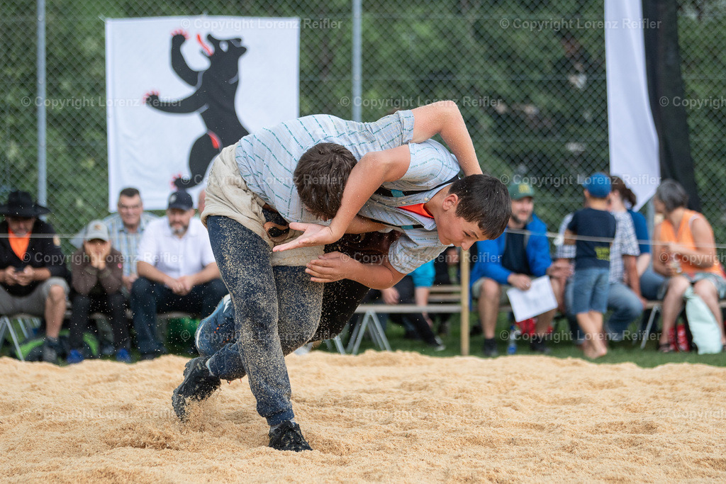 Schwingen -  Appenzeller Kantonal Nachwuchsschwingertag 2024 | Hundwil, 6.7.24, Schwingen - Appenzeller Kantonal Nachwuchsschwingertag.