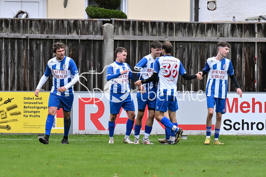 BC Aichach II - TSV Kühbach II | Jubel nach 0-1