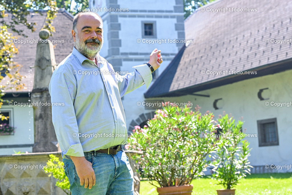 Schloss Schluesslberg_ Spiegelfeld_ 14.08.2023-43 | 14.08.2023, Schluesselberg, AUT, Schloss Schluesselberg, Spiegelfeld, im Bild Georg Spiegelfeld-Schneeburg