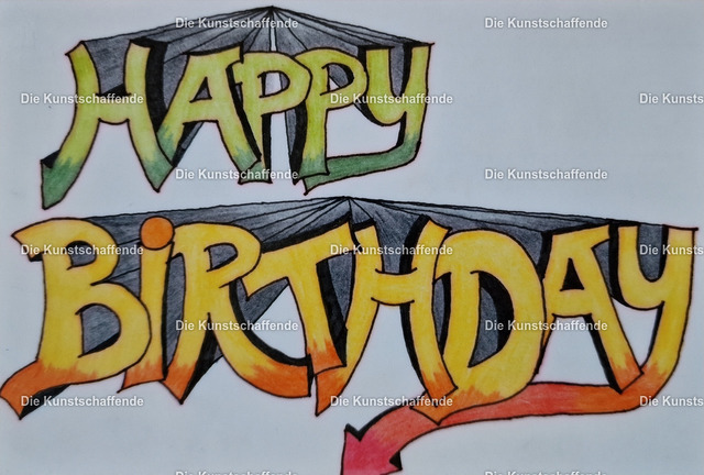 MaStroGa-160203 | Kunstdruck von handgemalter Postkarte. | Art print from hand painted postcard. - Realisiert mit Pictrs.com