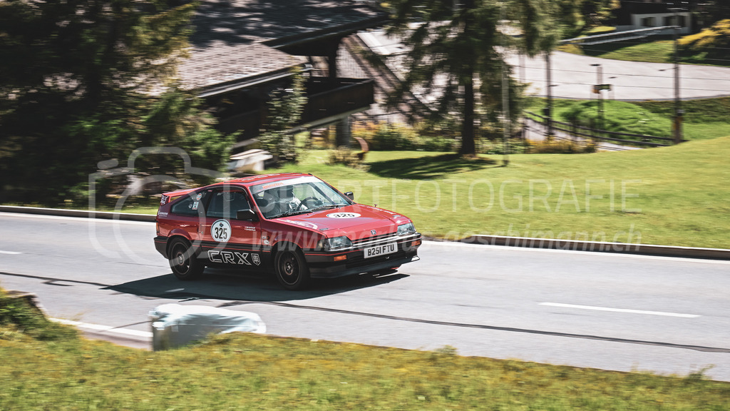 19. Arosa ClassicCar 2023 - 2. September 2023 | 19. Arosa ClassicCar 2023
Arosa, Schweiz
Stucki Marcel aus Boswil mit der Startnummer 325 in einem Honda CRX AF, Jahrgang 1985, in der Klasse Sport Trophy.
@arosaclassiccar, @arosa.official, #arosaclassiccar, #arosa, #76curves, #classiccar
Bild: Sportfotografie Markus Aeschimann | www.markus-aeschimann.ch - Realisiert mit Pictrs.com