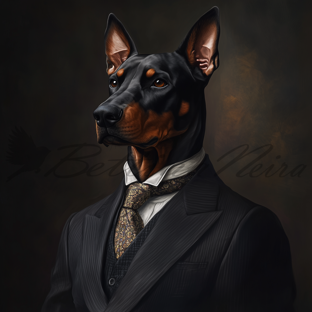 Mr. Dobermann | bettinaneira - Realisiert mit Pictrs.com