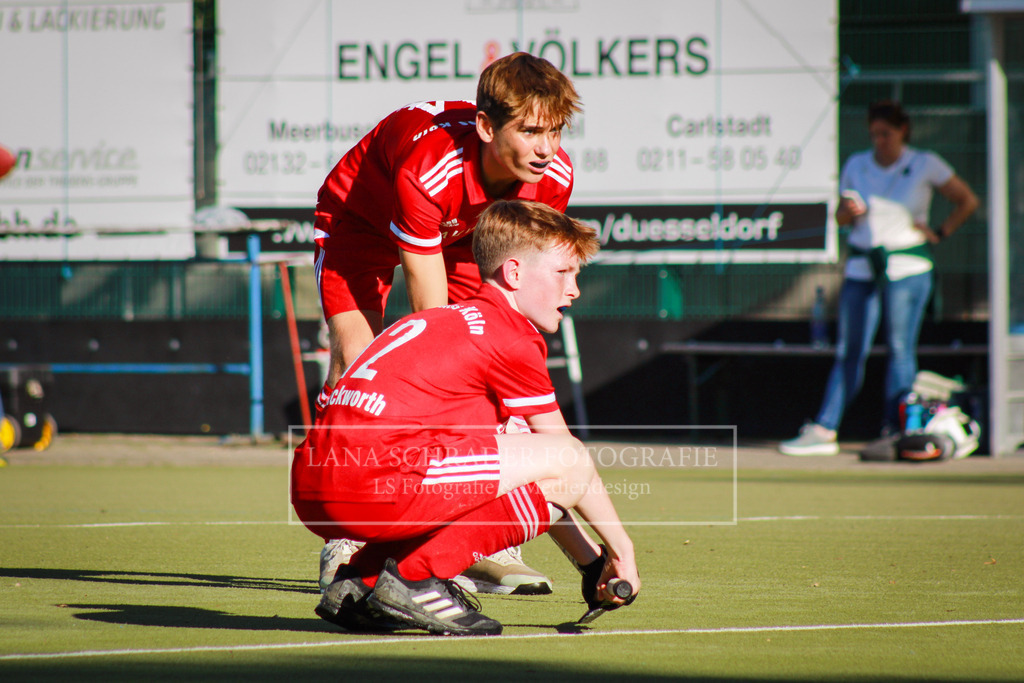 MU14 FINALE Westdeutsche Meisterschaft  Rot-Weiß Köln - HTC Uhlenhorst Mülheim 24.09.23 Düsseldorf-086 | lanaschraderfotografie - Realisiert mit Pictrs.com