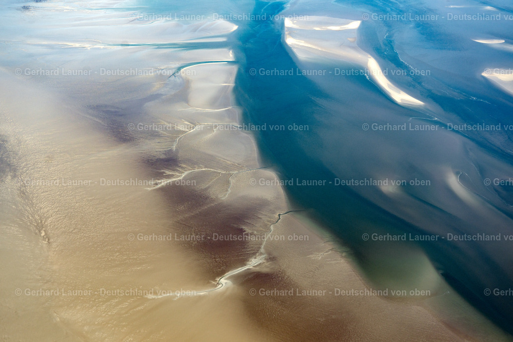 3801642 | Wattstrukturen bei Pellworm, Nationalpark Schleswig-Holsteinisches Wattenmeer