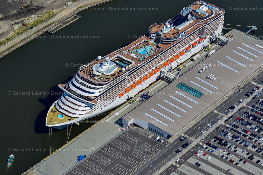 3622031 | Kreuzfahrtschiff MSC Splendida am Cruise Center Steinwerder,  Freie und Hansestadt Hamburg
