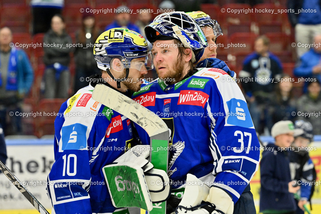EC IDM WÄRMEPUMPEN VSV vs. MOSER MEDICAL GRAZ99ERS | Hängende Köpfe EC VSV, #10 Thomas Vallant EC VSV, #37 René Swette EC VSV, EC IDM WÄRMEPUMPEN VSV vs. MOSER MEDICAL GRAZ99ERS, EC IDM WÄRMEPUMPEN VSV vs. MOSER MEDICAL GRAZ99ERS am 17.03.2026 in Villach (Stadthalle Villach), Austria, (Photo by Bernd Stefan)