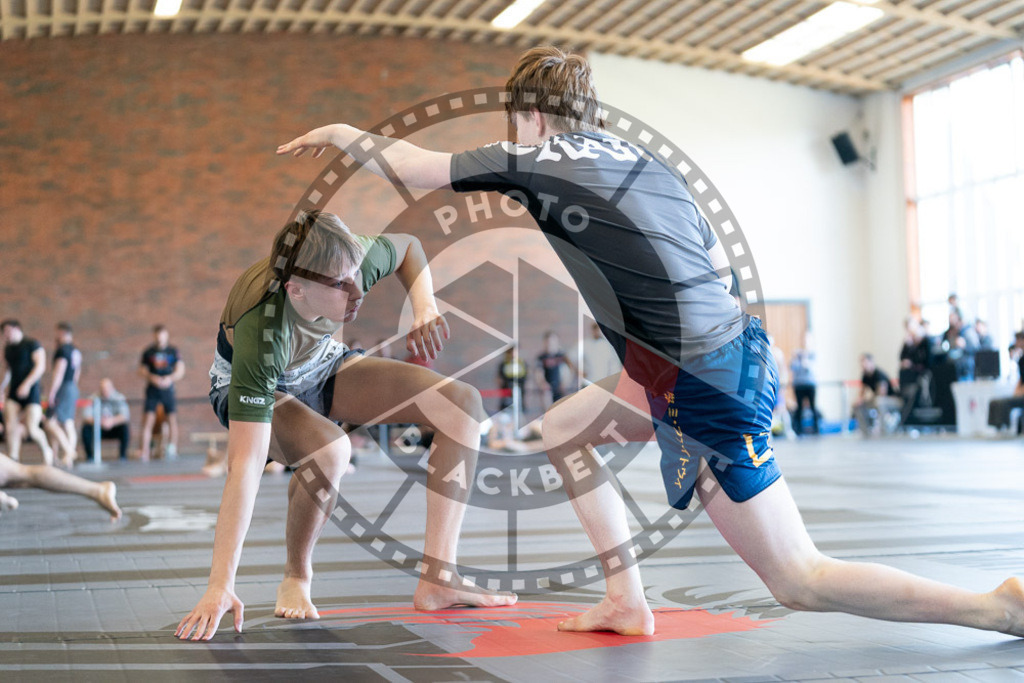 20250329PBB0471 | Fighters compete during the International Luta Livre (ILLCS) Germany IX Spring 2025 Competition spring on March 29, 2025 in Hannover, Germany.© Chiara Dazi