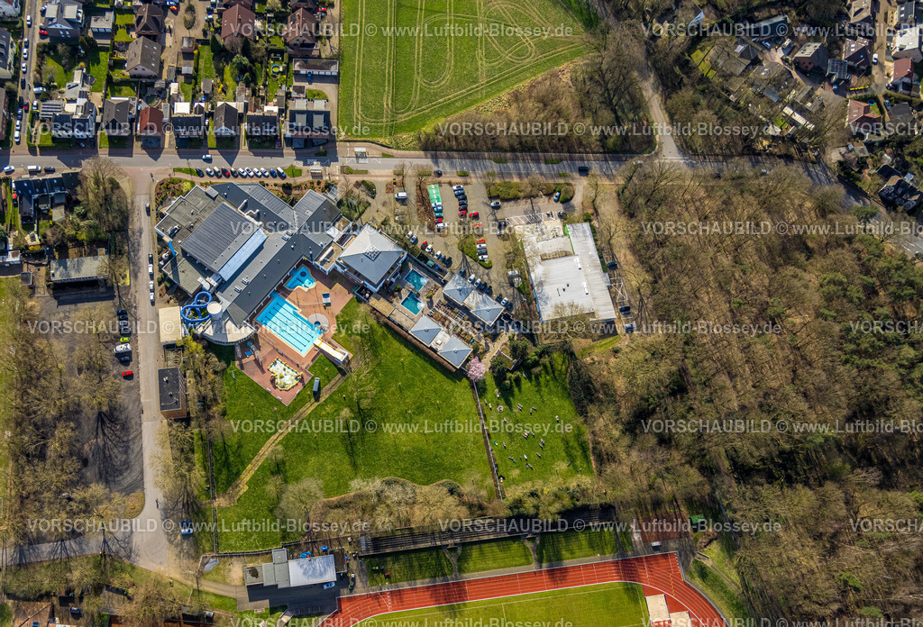 Emmerich240313383 | Luftbild, Embricana Schwimmbad und Freibad, Freizeitbad und Sauna, Emmerich, Emmerich am Rhein, Nordrhein-Westfalen, Deutschland