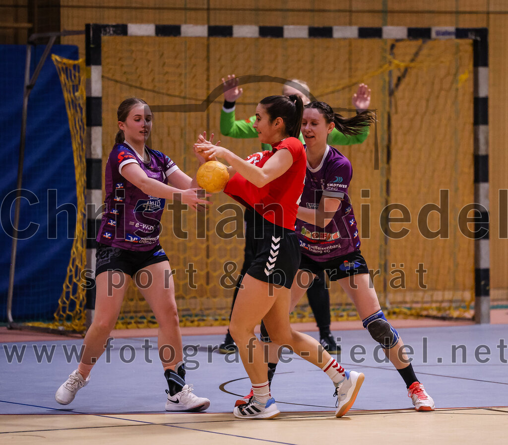 2025-01-18_072_SpVgg_Altenerding_gegen_TV_Altoetting | Erding, Deutschland, 18.01.2025:Handball, Bezirksoberliga Frauen Altbayern 2024 / 2024, 11. Spieltag, SpVgg Altenerding gegen TV Altötting, Endergebnis: 19:24Foto: Christian Riedel / fotografie-riedel.net
