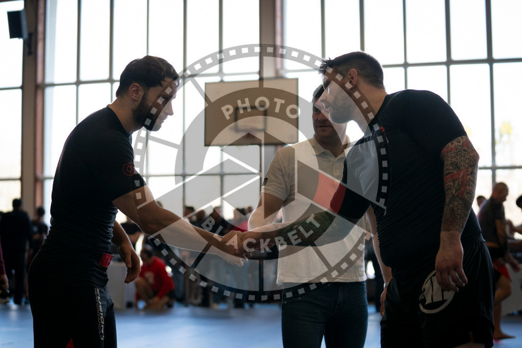 20240309PBB4661 | Fighters compete during the International Luta Livre (ILLCS) Spring Championship in Hannover, Germany, on March 9, 2024.