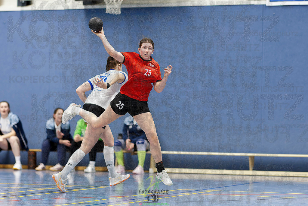 Frauen 2. Bezirksklasse; SG Rechtenbach - HSG Linden II | Frauen 2. Bezirksklasse; SG Rechtenbach - HSG Linden II am 16.11.2025 in Rechtenbach (Sporthalle Rechtenbach)Photo © 2025 - Jörg Heinrich - Realisiert mit Pictrs.com